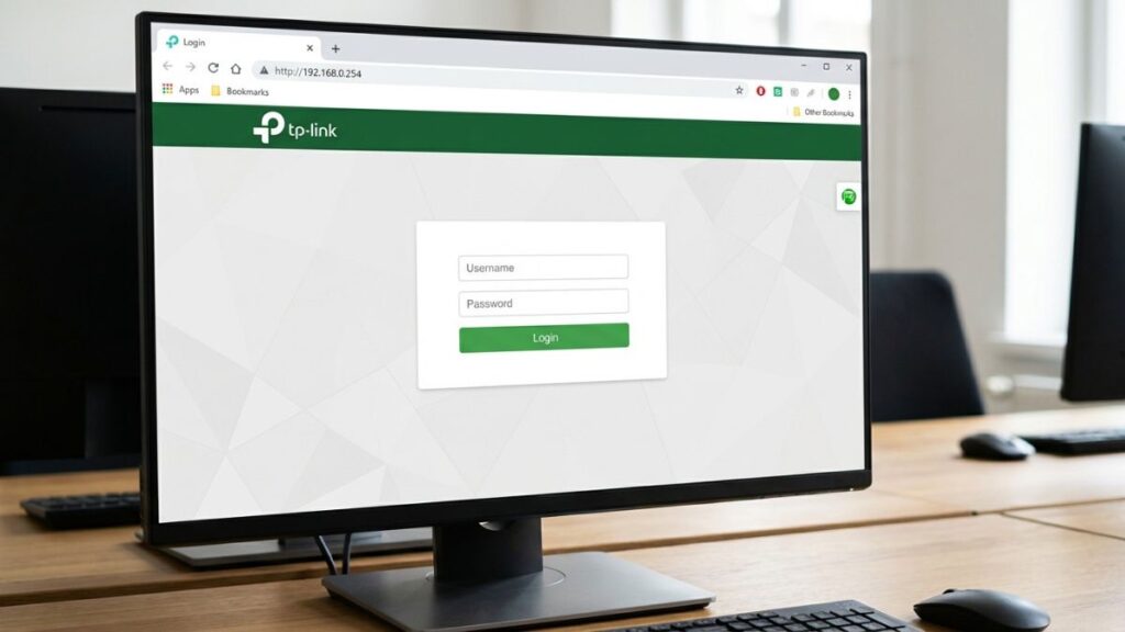 192.168.0.254 Router Login Page – Admin Panel Access