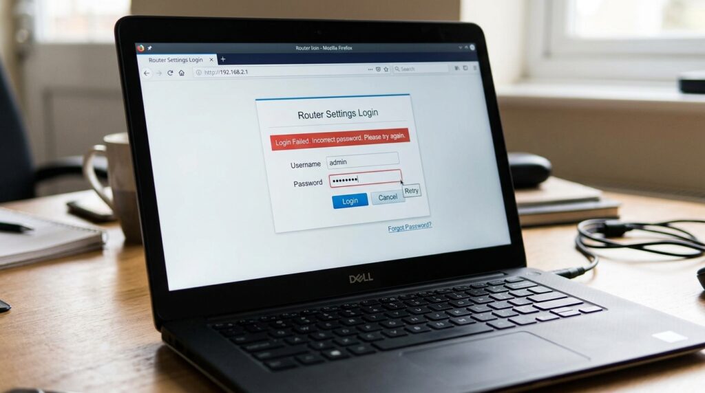 192.168.2.1 router admin login page