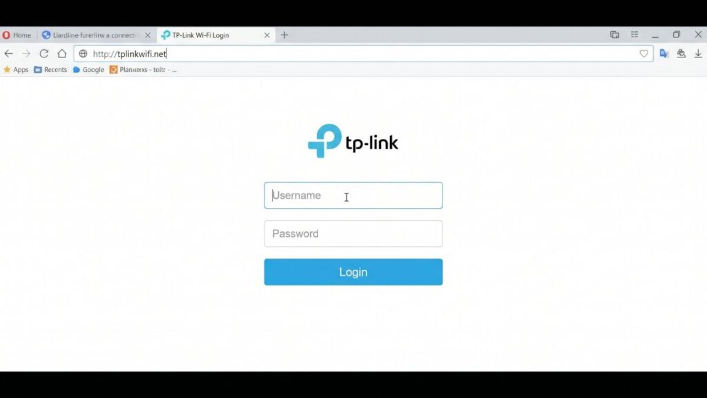 tplinkwifi.net tp link router login page with username and password fields